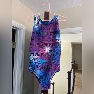 Sylvia P Size 8 Girls Leotard in GUC.